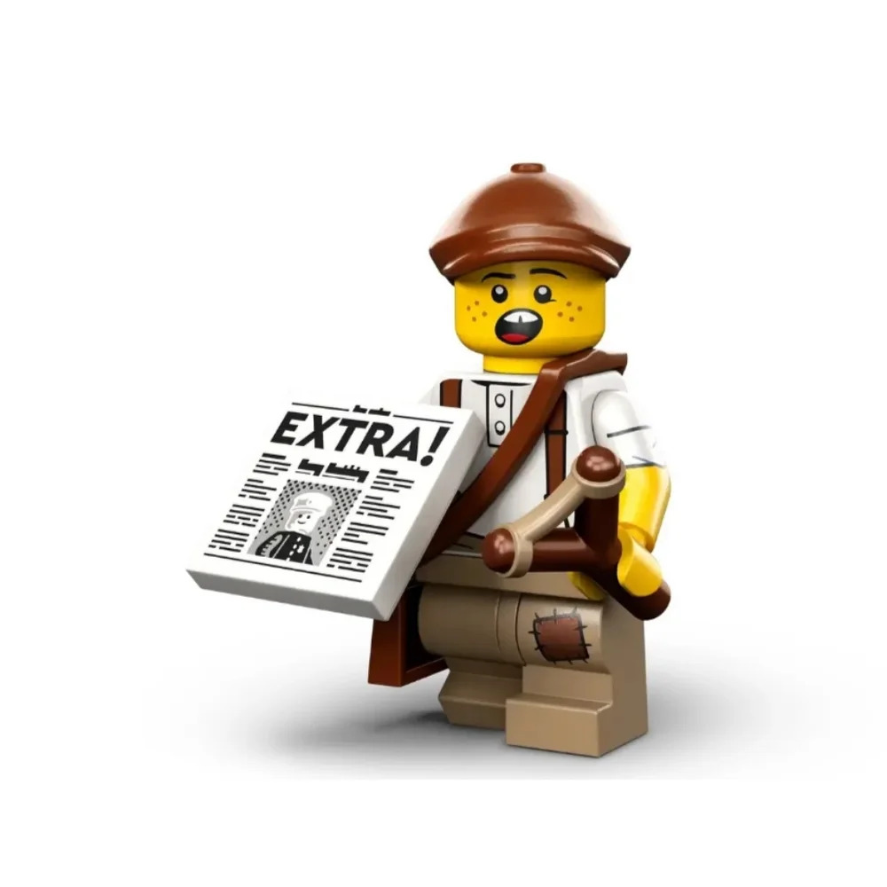 Lego 71037 Minifigures Series 24 Newspaper Kid Mystery bag